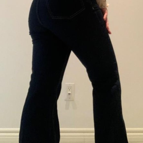 Bootleg Simons dark blue jeans - Picture 2 of 3